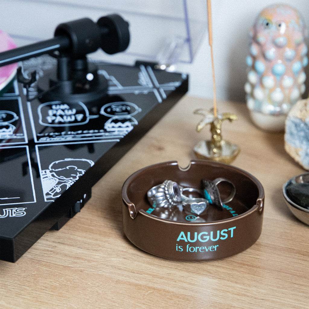 Here For A Good Time, Not A Long Time Ceramic Ashtray